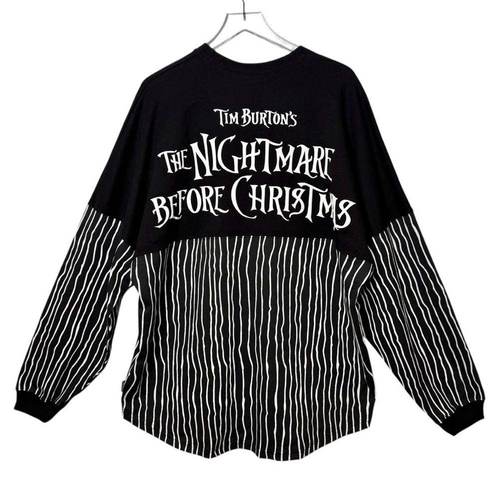 NEW Disneyland Park The Nightmare Before Christmas Black Spirit Jersey Sz 2X